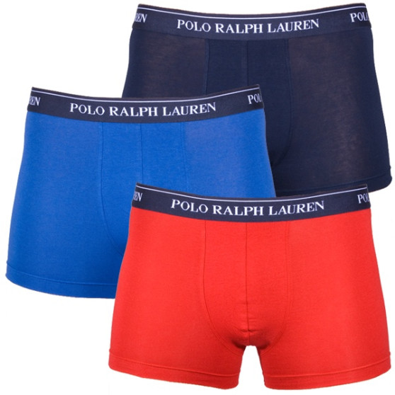 3PACK Ralph Lauren miesten bokserit moniväriset shortsit moniväriset (V9PK3)