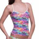 69SLAM Naisten Tank Top Top Bambu Zebra S-Top S-Top