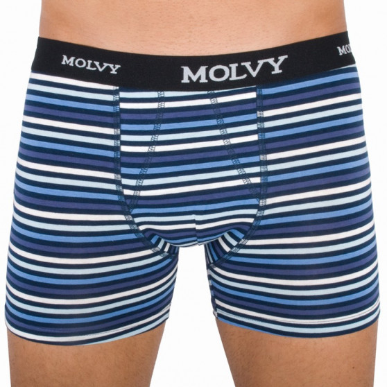 2PACK Molvy miesten bokserit moniväriset shortsit moniväriset (KP-044-BEU)