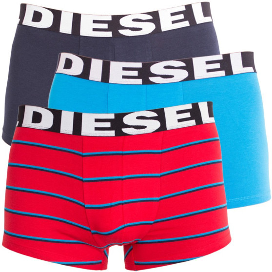 3PACK Diesel miesten bokserit moniväriset shortsit moniväriset (00SAB2-0PAPV-01)