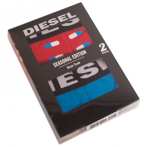 2PACK Diesel miesten bokserit moniväriset shortsit moniväriset (00S9DZ-0TAPJ-01)