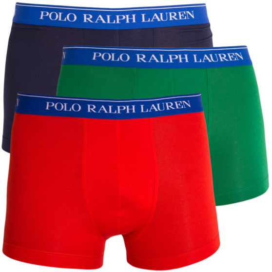 3PACK Ralph Lauren miesten bokserit moniväriset shortsit moniväriset (714662050002)