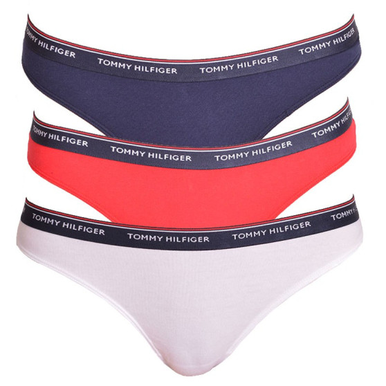 3PACK Tommy Hilfiger naisten stringit moniväriset (UW0UW00048 012)