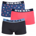 3PACK Diesel miesten bokserit moniväriset shortsit moniväriset (00SAB2-0JARC-02)