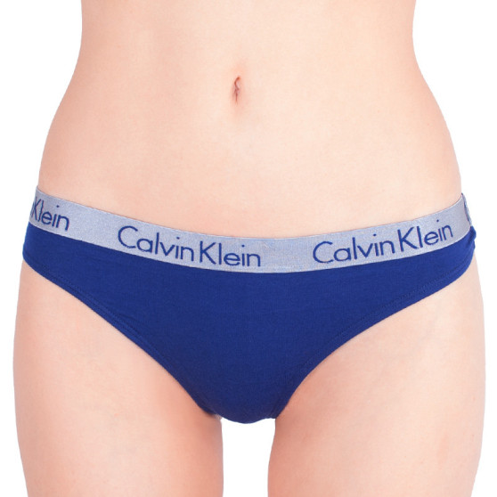 Calvin Klein Naisten stringit sininen (QD3539E-SX1)