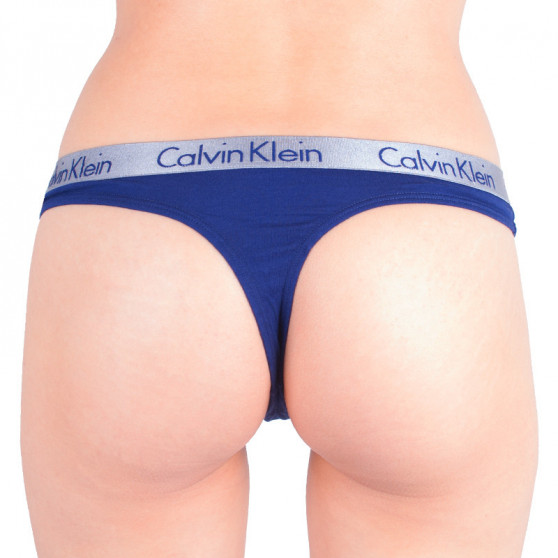 Calvin Klein Naisten stringit sininen (QD3539E-SX1)