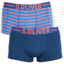 2PACK miesten bokserit S.Oliver moniväriset shortsit S.Oliver monivärinen (2R.895.97.4228.14B1)