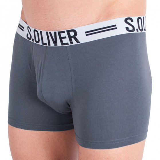 3PACK miesten bokserit S.Oliver moniväriset shortsit S.Oliver monivärinen (26.899.97.4229.12B9)