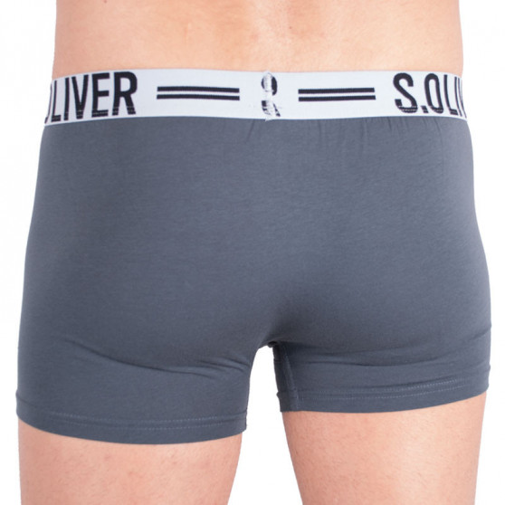 3PACK miesten bokserit S.Oliver moniväriset shortsit S.Oliver monivärinen (26.899.97.4229.12B9)