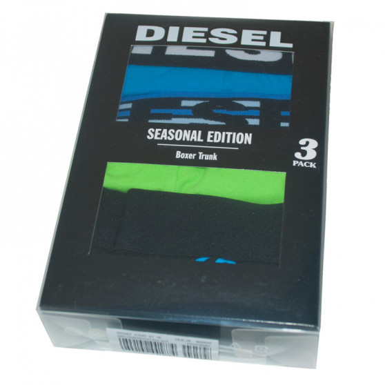 3PACK Diesel miesten bokserit moniväriset shortsit moniväriset (00SAB2-0JARC-01)