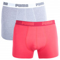 2PACK Puma miesten bokserit moniväriset shortsit moniväriset (521015001 072)