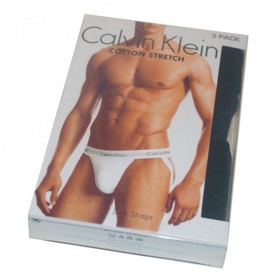 2PACK Calvin Klein miesten jocks mustat (NB1354A-001)