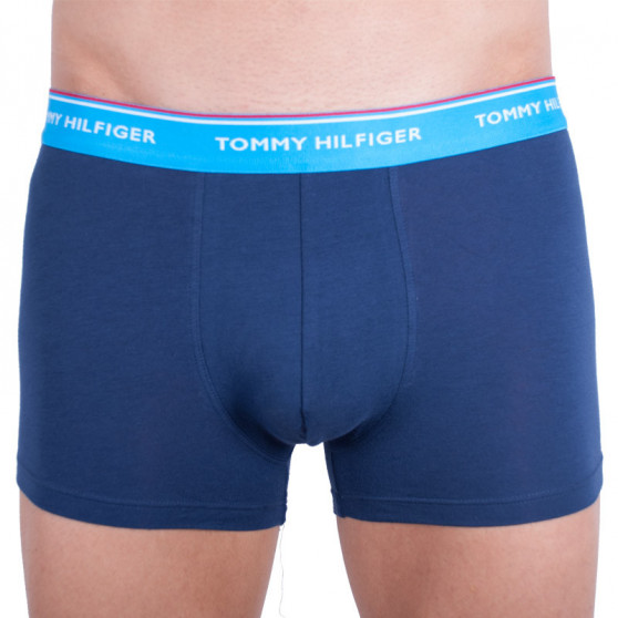 3PACK Tommy Hilfiger miesten bokserit tummansiniset shortsit (1U87903842 358)