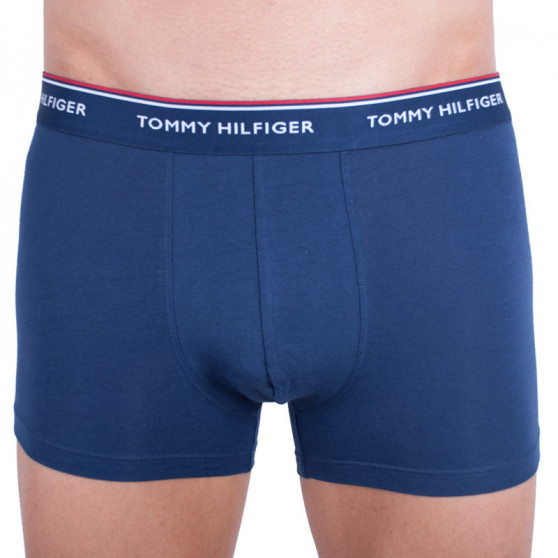 3PACK Tommy Hilfiger miesten bokserit tummansiniset shortsit (1U87903842 358)