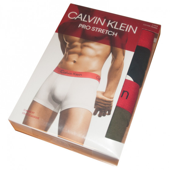 2PACK Calvin Klein miesten bokserit moniväriset shortsit moniväriset (NB1463A-JKB)