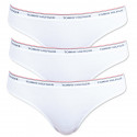 3PACK Tommy Hilfiger naisten stringit valkoinen (UW0UW00048 100)