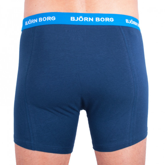 3PACK Bjorn Borg miesten bokserit moniväriset shortsit moniväriset (9999-1028-71191)