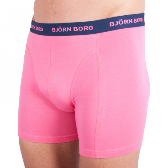 3PACK Bjorn Borg miesten bokserit moniväriset shortsit moniväriset (1811-1117-70391)