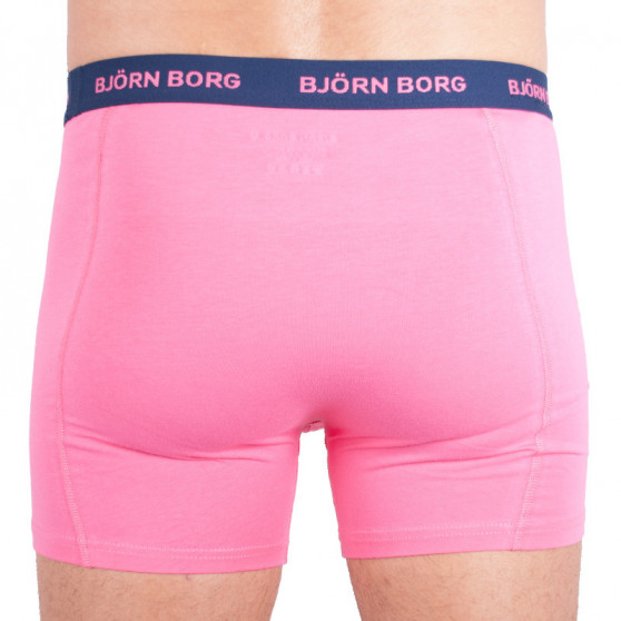 3PACK Bjorn Borg miesten bokserit moniväriset shortsit moniväriset (1811-1117-70391)