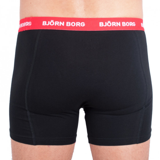 3PACK Bjorn Borg miesten bokserit moniväriset shortsit moniväriset (1811-1117-70391)