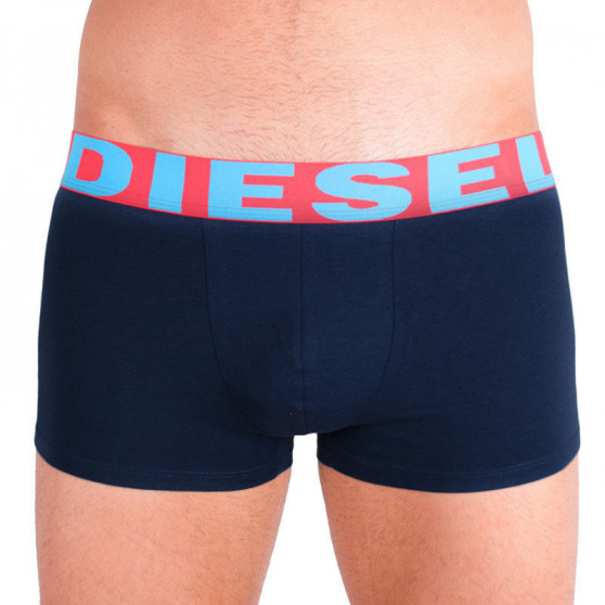 3PACK Diesel miesten bokserit tummansiniset shortsit (00SAB2-0GAPG-06)