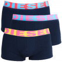 3PACK Diesel miesten bokserit tummansiniset shortsit (00SAB2-0GAPG-06)