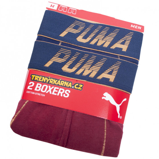 2PACK Puma miesten bokserit moniväriset shortsit moniväriset (681004001 544)