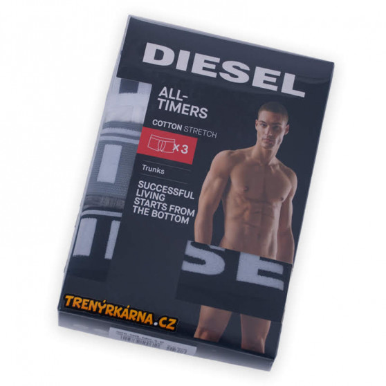 3PACK Diesel miesten bokserit moniväriset shortsit moniväriset (00ST3V-0JKKB-E3843)