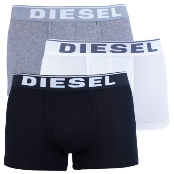 3PACK Diesel miesten bokserit moniväriset shortsit moniväriset (00ST3V-0JKKB-E3843)