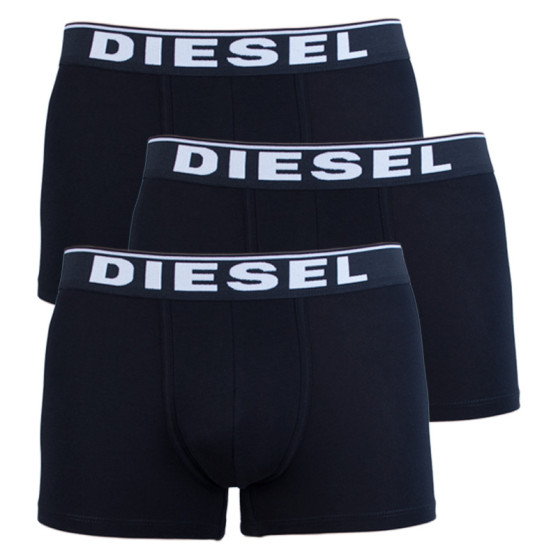 3PACK Diesel miesten bokserit mustat (00ST3V-0JKKB-E4101)