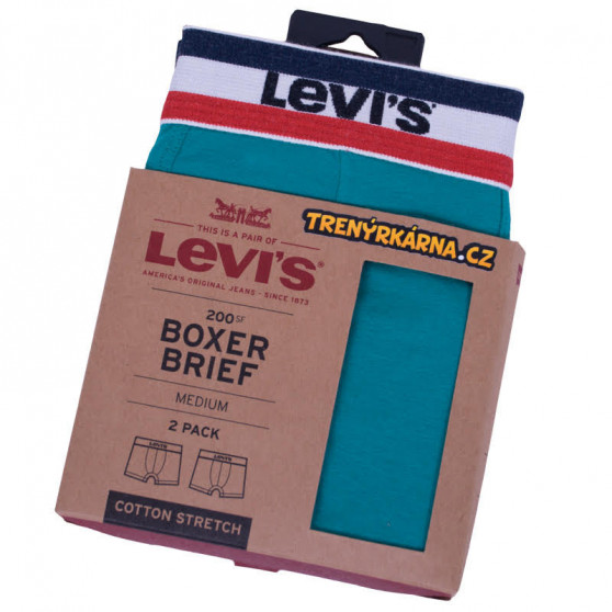 2PACK Levis miesten bokserit moniväriset shortsit moniväriset (985016001 315)