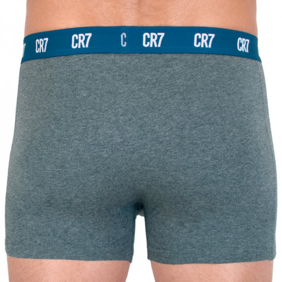 3PACK CR7 miesten bokserit moniväriset shortsit moniväriset (8100-49-647)