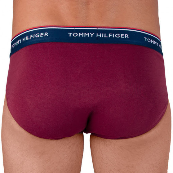 3PACK Tommy Hilfiger miesten alushousut moniväriset (1U87903766 096)