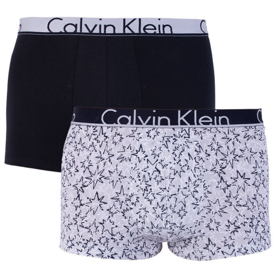 2PACK Calvin Klein miesten bokserit moniväriset shortsit moniväriset (NB1414A-FJD)