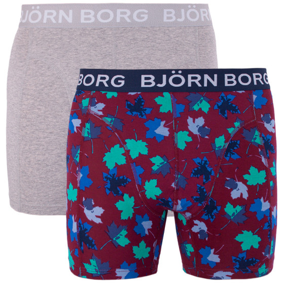 2PACK Bjorn Borg miesten bokserit moniväriset shortsit moniväriset (1841-1204-40501)