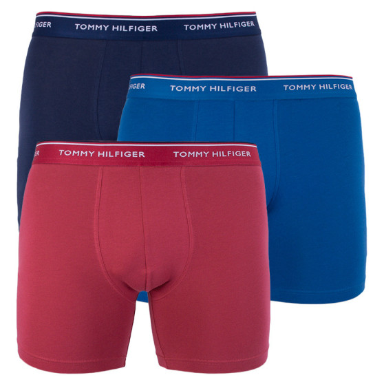 3PACK Tommy Hilfiger miesten bokserit moniväriset shortsit moniväriset (UM0UM00010 071)