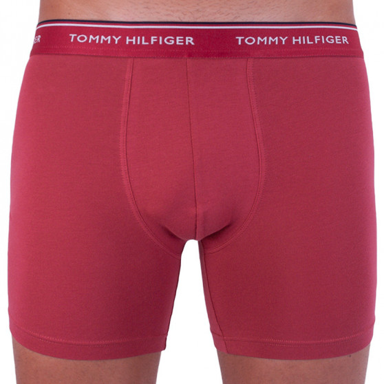 3PACK Tommy Hilfiger miesten bokserit moniväriset shortsit moniväriset (UM0UM00010 071)