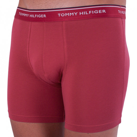 3PACK Tommy Hilfiger miesten bokserit moniväriset shortsit moniväriset (UM0UM00010 071)