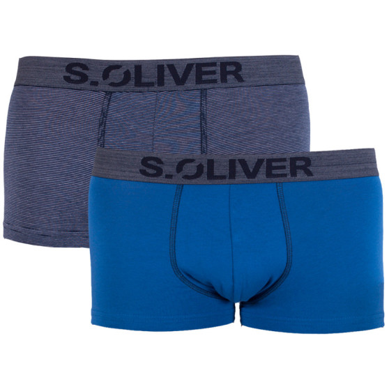 2PACK miesten bokserit S.Oliver moniväriset shortsit S.Oliver monivärinen (26.899.97.4256.17F1)