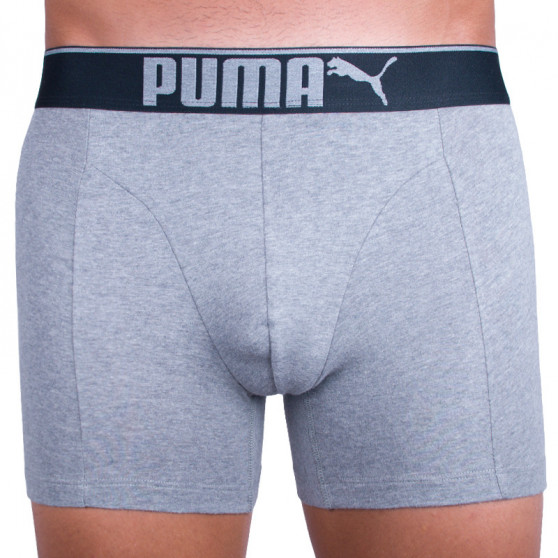 3PACK Puma miesten bokserit harmaat (681030001 032)