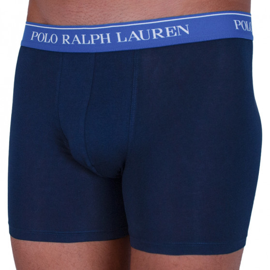 3PACK Ralph Lauren miesten bokserit tummansiniset shortsit (714713772004)