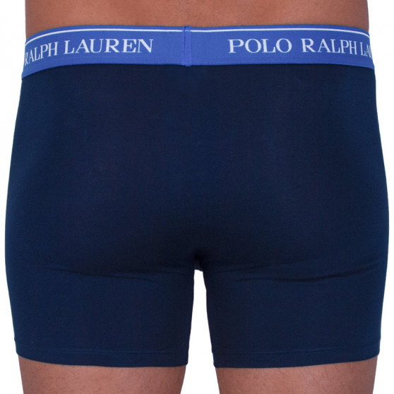 3PACK Ralph Lauren miesten bokserit tummansiniset shortsit (714713772004)