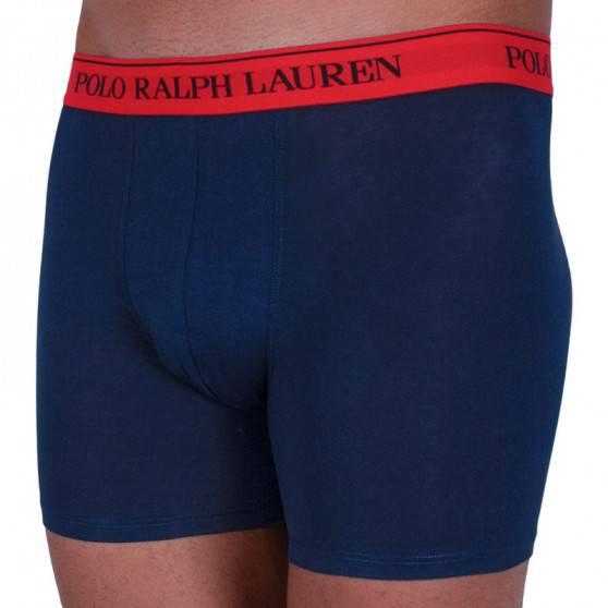 3PACK Ralph Lauren miesten bokserit tummansiniset shortsit (714713772004)