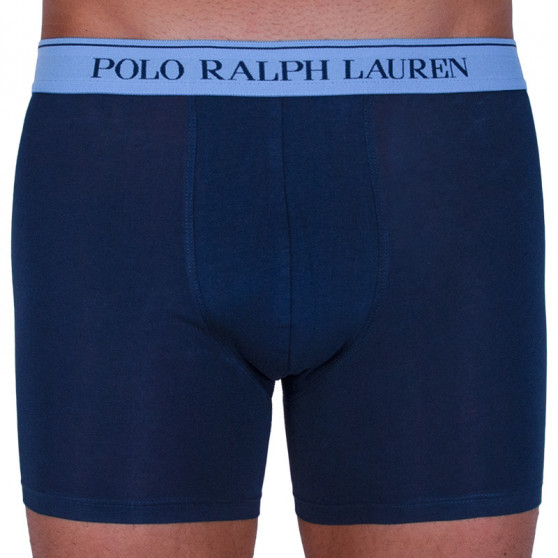 3PACK Ralph Lauren miesten bokserit tummansiniset shortsit (714713772004)