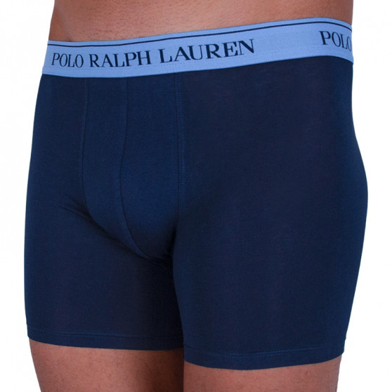 3PACK Ralph Lauren miesten bokserit tummansiniset shortsit (714713772004)