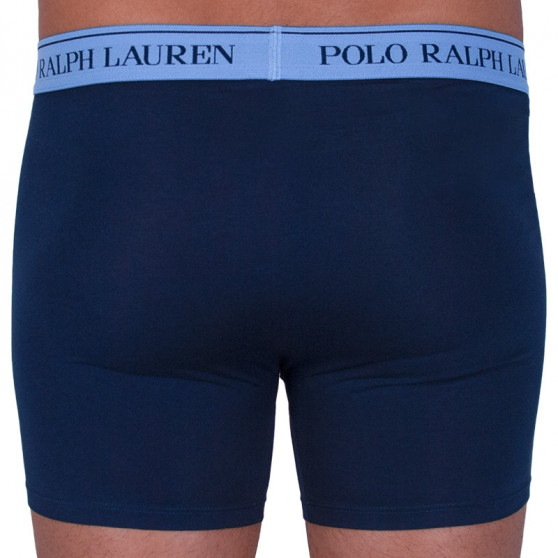 3PACK Ralph Lauren miesten bokserit tummansiniset shortsit (714713772004)