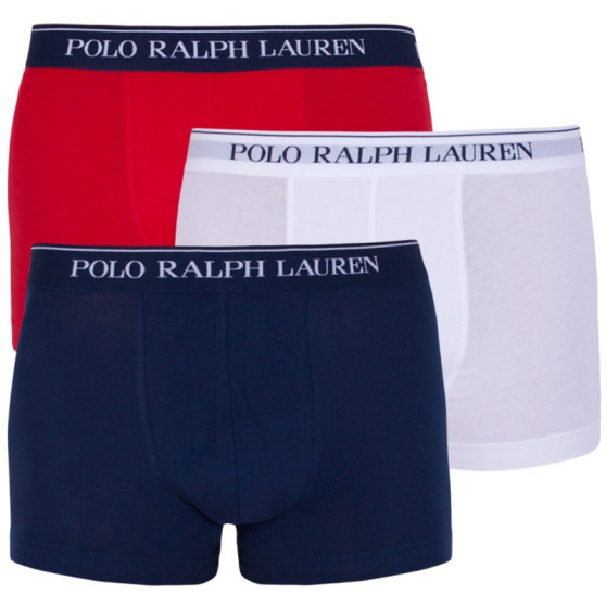 3PACK Ralph Lauren miesten bokserit moniväriset shortsit moniväriset (714513424005)