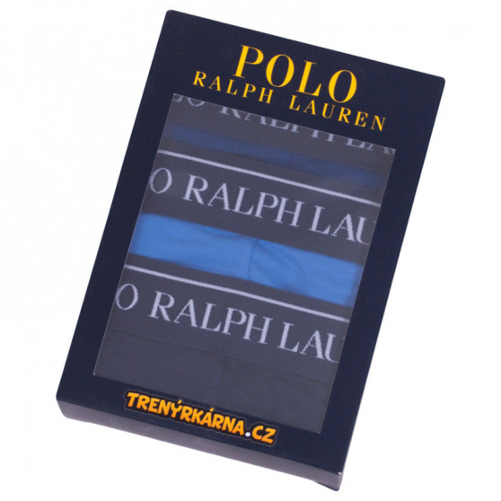 3PACK Ralph Lauren miesten alushousut sininen (714513423005)