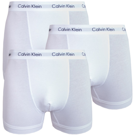 3PACK Calvin Klein miesten bokserit valkoiset (U2662G-100)