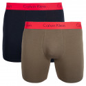 2PACK Calvin Klein miesten bokserit moniväriset shortsit moniväriset (NB1464A-JKB)